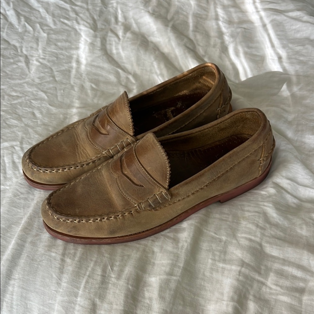 Allen Edmonds Sedona Brown Leather Penny Loafers Pennyloafers Shoes Men’s 10.5